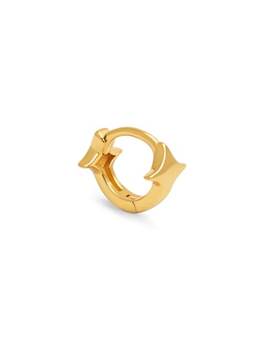 SINGULARU - Einzelner Ohrring Tiny Star. Silber mit 18K vergoldung. Schmuck für Damen. von SINGULARU