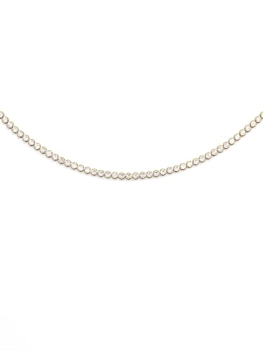 SINGULARU - Halskette Aurora. Messing mit 18K vergoldung und Zirkonia. Schmuck für Damen. von SINGULARU