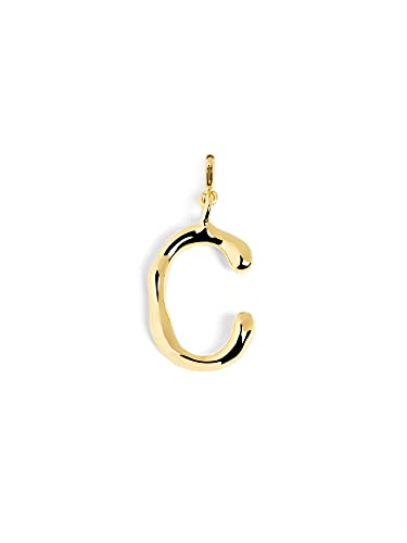 SINGULARU - Letter XL Charm. Messing mit 18 Kt Vergoldeter Beschichtung. Schmuck für Damen. Buchstabe C. SINGULARU - Letter XL Charm. Messing mit 18 Kt Vergoldeter Beschichtung. Schmuck für Damen. Buchstabe C. von SINGULARU