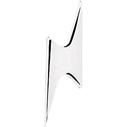 SINGULARU - Einzelner Ohrring Blitz. Sterlingsilber mit Rhodium-Beschichtung. Schmuck für Damen von SINGULARU