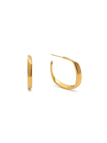 SINGULARU - Ohrringe Forma. Edelstahl mit 18K vergoldung. Schmuck für Damen. von SINGULARU