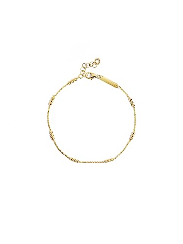 SINGULARU - Triple Dots Armband. Sterlingsilber mit 18 Kt Vergoldeter Beschichtung. Schmuck für Damen. von SINGULARU