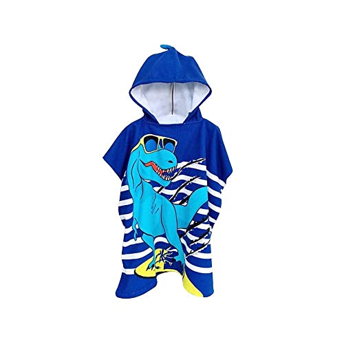 SINJYUN Badeponcho Kinder mit Kapuze Groß,Handtuch Poncho Kinder Microfaser,Surf Poncho Kinder Mikrofaser für Mädchen Jungen von SINJYUN