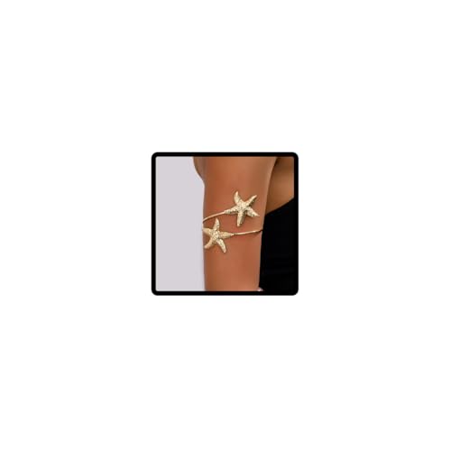 SINLOV Boho Seestern Oberarm Manschette Armband Gold Mehrschichtig Offenes Armband Armreif Armreif Damen Manschette Armreif Armbänder SINLOV Boho Seestern Oberarm Manschette Armband Gold Mehrschichtig Offenes Armband Armreif Armreif Damen Manschette Armreif Armbänder von SINLOV