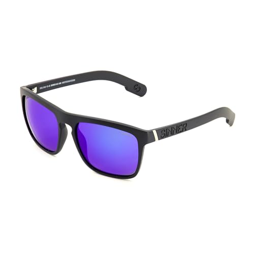 SINNER Thunder X Sonnenbrille - Herren und Damen - Dezentrierte Polycarbonat - 100% UV400 Schutz - Langlebiges Material - Komfort und Perfekte Passform - Kostenlose Versicherung - Stylisch Design von SINNER