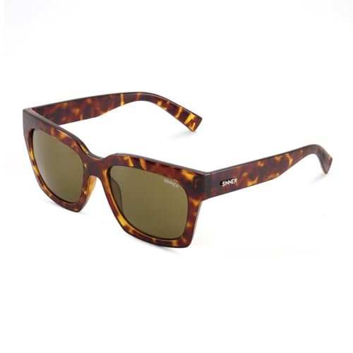 SINNER Unisex Mystic-Brauner Tort-PC Brown Sonnenbrille, Mehrfarbig (Mehrfarbig) von SINNER