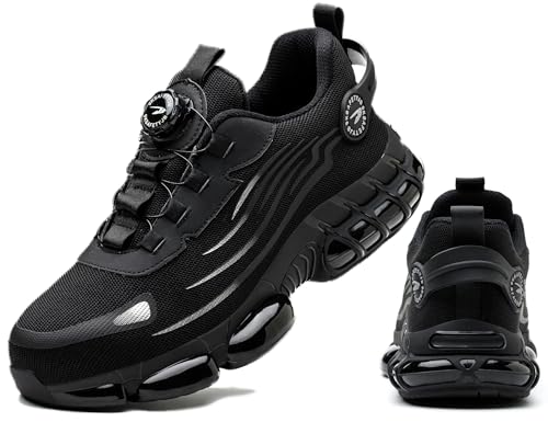 SINOES Safety JM266 Damen Sicherheitsschuhe Stahlkappe - Leicht & Flexible Sohle Schwarz 38 EU von SINOES