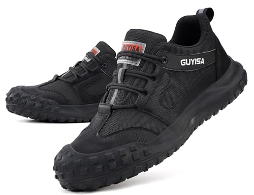 SINOES Safety JM3015F Stahlkappenschuhe für Lagerarbeiter - EN ISO 20345:2022, Ölbeständig Schwarz 41 EU von SINOES