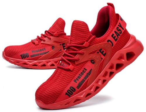 SINOES Safety JM311 Sicherheitshalbstiefel Damen - EN 20345, <800g Rot 38 EU von SINOES