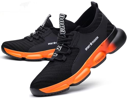 SINOES Safety JM832 Sicherheitshalbstiefel Damen - EN 20345, <800g Schwarz 38 EU von SINOES