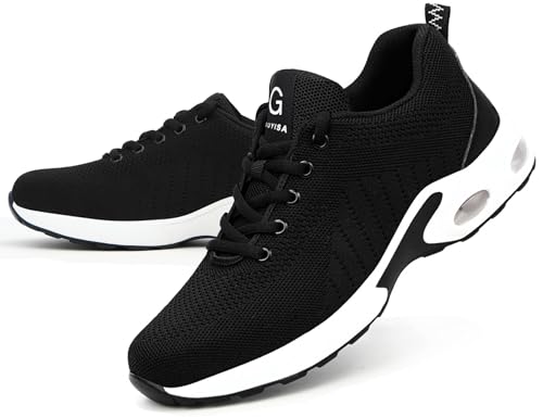 SINOES Safety JM9191 Arbeitsstiefel Tiefbau - S5 mit Stahlsohle, Wasserdicht Schwarz 50 EU von SINOES