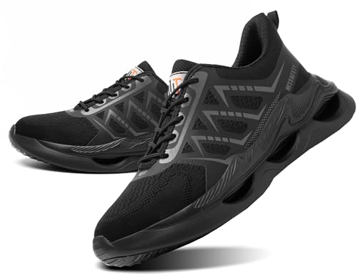 SINOES Safety JM9311 Sicherheitshalbstiefel Damen - EN 20345, <800g Schwarz 38 EU von SINOES