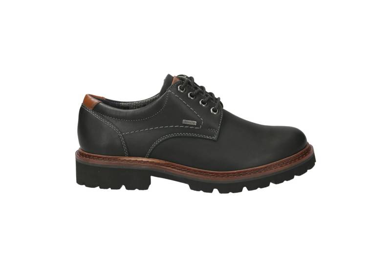 SIOUX Sioux 38350 ADALRIK-703-TEX-H, Schnürschuhe, Schwarz, Herren Schnürschuh von SIOUX