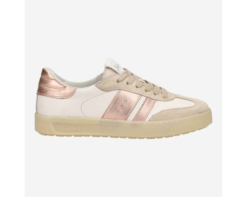 SIOUX Sioux 41090 TEDROSO-DA-713, Sneaker, Beige kombiniert, Damen Sneaker von SIOUX
