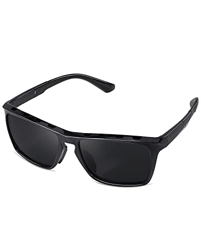 SIPHEW Herren Sonnenbrille Sportlich Polarisiert Brille Sport Sportbrille Fahrradbrille mit 400 UV-Schutz Sunglasses von SIPHEW