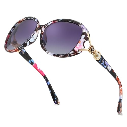 SIPHEW Sonnenbrille Damen Polarisiert Übergroße Elegant Klassische Sonnenbrille Frauen Oversize mit UV400 Schutz SIPHEW Sonnenbrille Damen Polarisiert Übergroße Elegant Klassische Sonnenbrille Frauen Oversize mit UV400 Schutz von SIPHEW