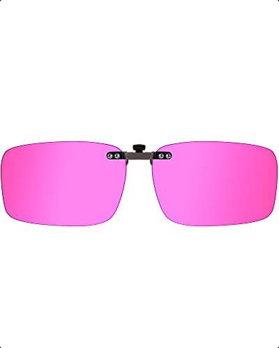 SIPHEW Polarisiert Clip on Sonnenbrille für Brillenträger Damen Herren, Überbrille Clip on Normale Brille UV400 Schutz von SIPHEW