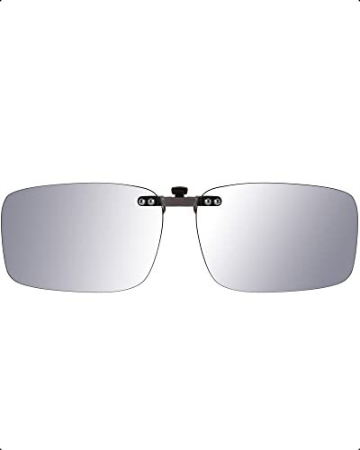 SIPHEW Polarisiert Clip on Sonnenbrille für Brillenträger Damen Herren, Überbrille Clip on Normale Brille UV400 Schutz von SIPHEW