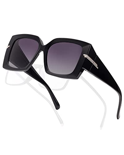 SIPHEW Polarisiert Überzieh Sonnenbrille für Brillenträger Damen Herren, Überbrille Clip on Normale Brille UV400 Schutz SIPHEW Polarisiert Überzieh Sonnenbrille für Brillenträger Damen Herren, Überbrille Clip on Normale Brille UV400 Schutz von SIPHEW