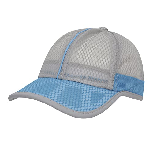 SIQITECH Baseballmütze Kinder Mesh Baseball Cap Sommer Sonnenschutz Kinderkappe Verstellbar Schnelltrocknend Sportkappe Ultraleicht Sonnenkappe Faltbar Sommerhut Junge Mädchen Sonnenhut Reise Outdoor von SIQITECH