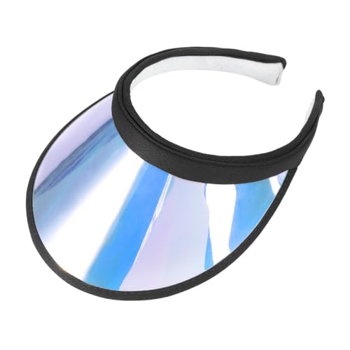 Sonnenvisor Sonnenschutz Sonnenblende Wasserdicht Sonnenvisier Breit Krempe Visor Cap Verstellbar Sonnenschild Unisex Retro Sonnenkappe Atmungsaktiv Sommerkappe für Sport Strand Camping Wandern von SIQITECH