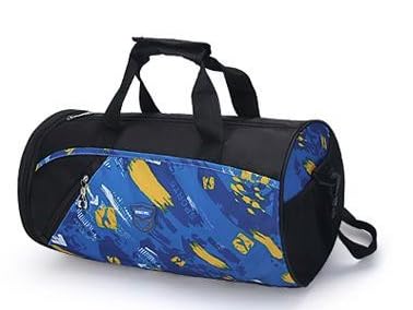 Sporttasche Nylon Fitnesstasche Wasserdicht Trainingstasche mit Schuhfach Reisetasche Groß Kapazität Schwimmtasche Damen Herren Sporttasche Verstellbar Gepäcktasche für Urlaub Gym Sport von SIQITECH