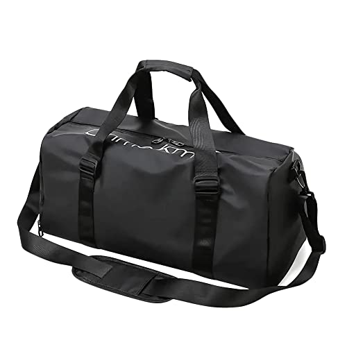 Sporttasche mit Nassfach Trainingstasche Groß Kapazität Fitnesstasche mit Schuhfach Umhängetasche Damen Herren Reisetasche Multifunktional Handgepäcktasche für Sport Schwimmen Fitnessstudio von SIQITECH