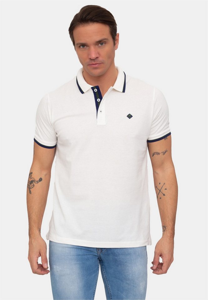 SIR RAYMOND TAILOR Poloshirt mit klassischem Kragen und kurzer Knopfleiste von SIR RAYMOND TAILOR