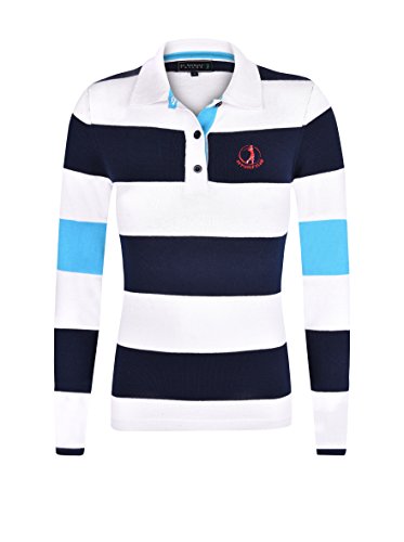 SIR RAYMOND TAILOR Pullover Greenkeeper weiß/blau M von SIR RAYMOND TAILOR