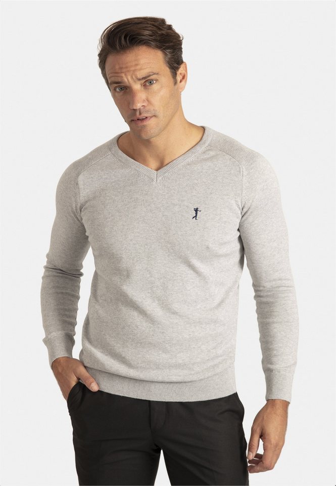 SIR RAYMOND TAILOR Strickpullover Santos in klassischem Design von SIR RAYMOND TAILOR