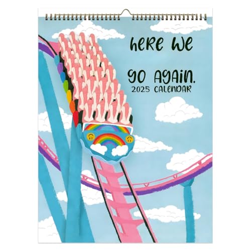 SIRLOMU 2025 Kalender, Kalender, Familienplaner, Anime-Cartoon-Themenkalender für junge Leute, zum Aufhängen (21 x 28 cm) von SIRLOMU