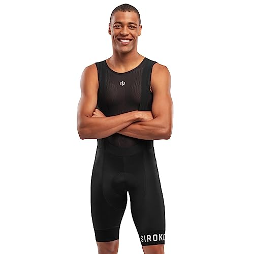 SIROKO - Radsport Trägerhose BX Squadra - S - Schwarz von SIROKO