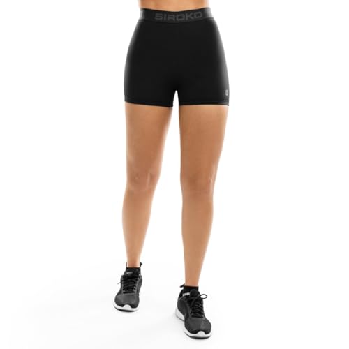 SIROKO - Bootyshorts Training für Damen Courage - M - Schwarz von SIROKO