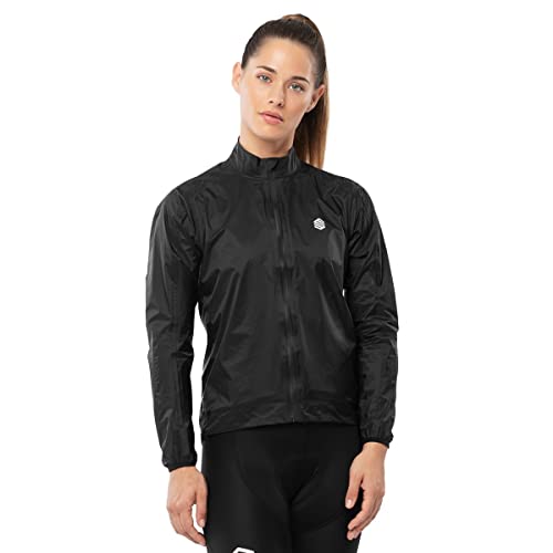 SIROKO - Fahrrad-Regenjacke für Damen J2 Troumouse - S - Schwarz von SIROKO