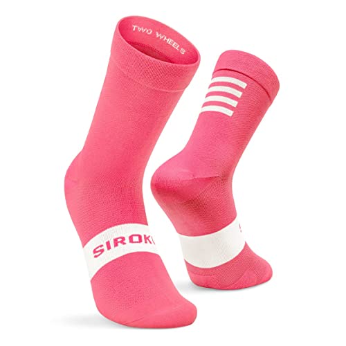 SIROKO - Fahrradsocken S1 Coral Mauna Kea - XS-S - Koralle von SIROKO