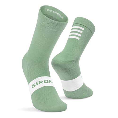 SIROKO - Fahrradsocken S1 Olive Sa Calobra - M-L - Olivgrün von SIROKO