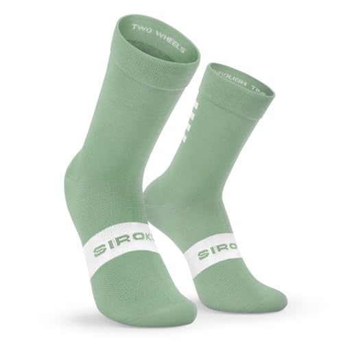SIROKO - Fahrradsocken S1 Olive Sa Calobra - M-L - Olivgrün von SIROKO