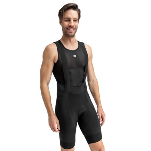 SIROKO - Fahrradträgerhose aus Recyclingmaterialien Malhao - XS - Schwarz von SIROKO