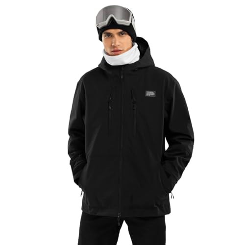 SIROKO - Hardshell Snowboardjacke W5 Nix - XL - Schwarz SIROKO - Hardshell Snowboardjacke W5 Nix - XL - Schwarz von SIROKO