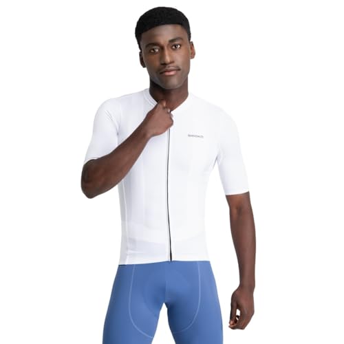 SIROKO - Kurzärmeliges Radtrikot aus Recyclingmaterialien M6R Vent - XL - Weiß von SIROKO