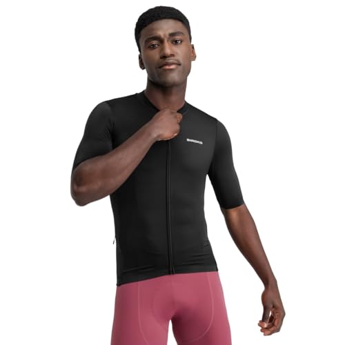 SIROKO - Kurzärmeliges Radtrikot aus Recyclingmaterialien M6R Zero - M - Schwarz von SIROKO