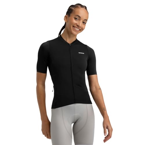 SIROKO - Kurzärmeliges Radtrikot aus Recyclingmaterialien für Damen M6R Fly - M - Schwarz von SIROKO