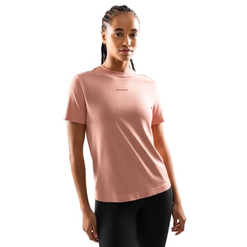 SIROKO - Kurzärmeliges Trainingsshirt für Damen Java - M - Koralle von SIROKO