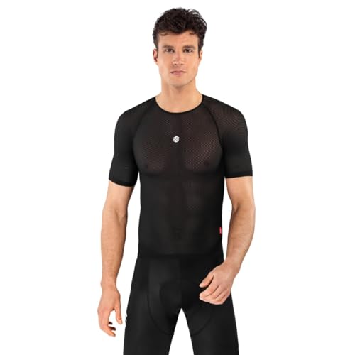 SIROKO - Kurzarm Radsport-Baselayer Ultrablack - 2XL-3XL - Schwarz von SIROKO