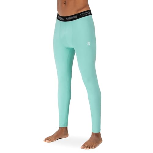 SIROKO - Lange Thermounterhose für Wintersport ICY - XL - Türkis von SIROKO