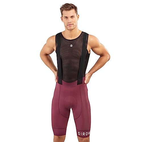 SIROKO - Radsport Trägerhose BX Bionaz - XL - Bordeauxrot/Schwarz von SIROKO