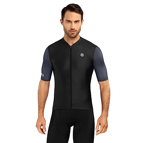 SIROKO - Radsporttrikots M2 Bregenz - XXL - Schwarz/Grau von SIROKO