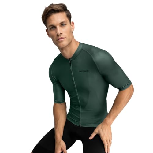 SIROKO - Radtrikot M2 Dirty Road - S - Armeegrün von SIROKO