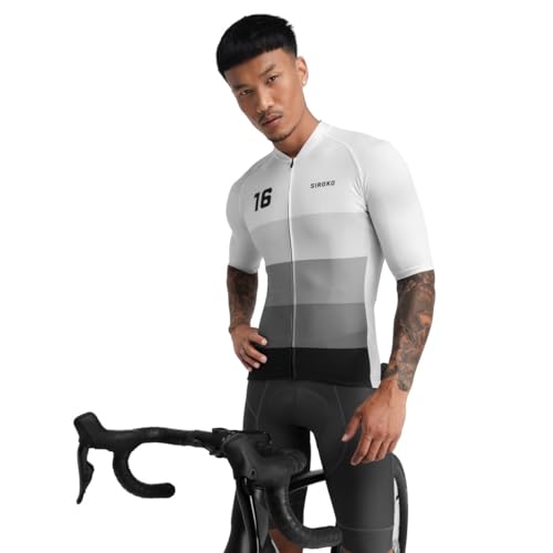 SIROKO - Radtrikot M2 Roscoff - XXL - Grau/Schwarz von SIROKO