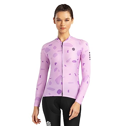 SIROKO - Radtrikot Langarm für Damen M2 Annie - XL - Lavendel von SIROKO